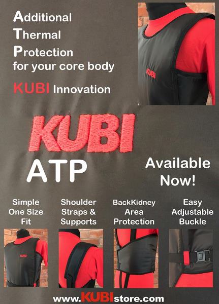 KUBI thermal protection body jacket, representing Eight North's Undergarments and Base Layers collection
