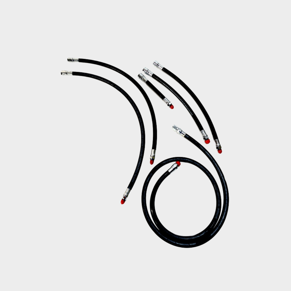 JJ CCR Hose Kit (7' or 5' LP reg) (LP reg hoses: 22", 24",6",8",13",15") (HP hoses: 24", 54")