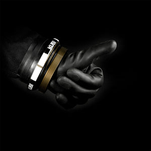 KUBI 1.6mm black latex gloves