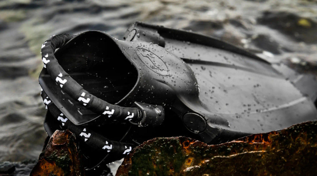 Halcyon Vector Pro Fins in use
