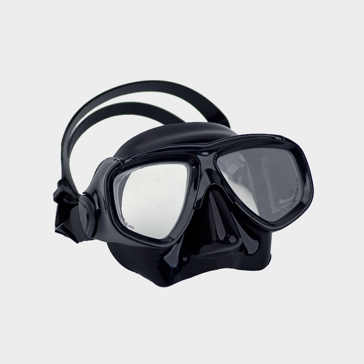 Replacement low profile mask buckle