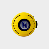 Aura second stage, unbalanced, incl 40" (102cm) LP Hose (Solo Item) Yellow