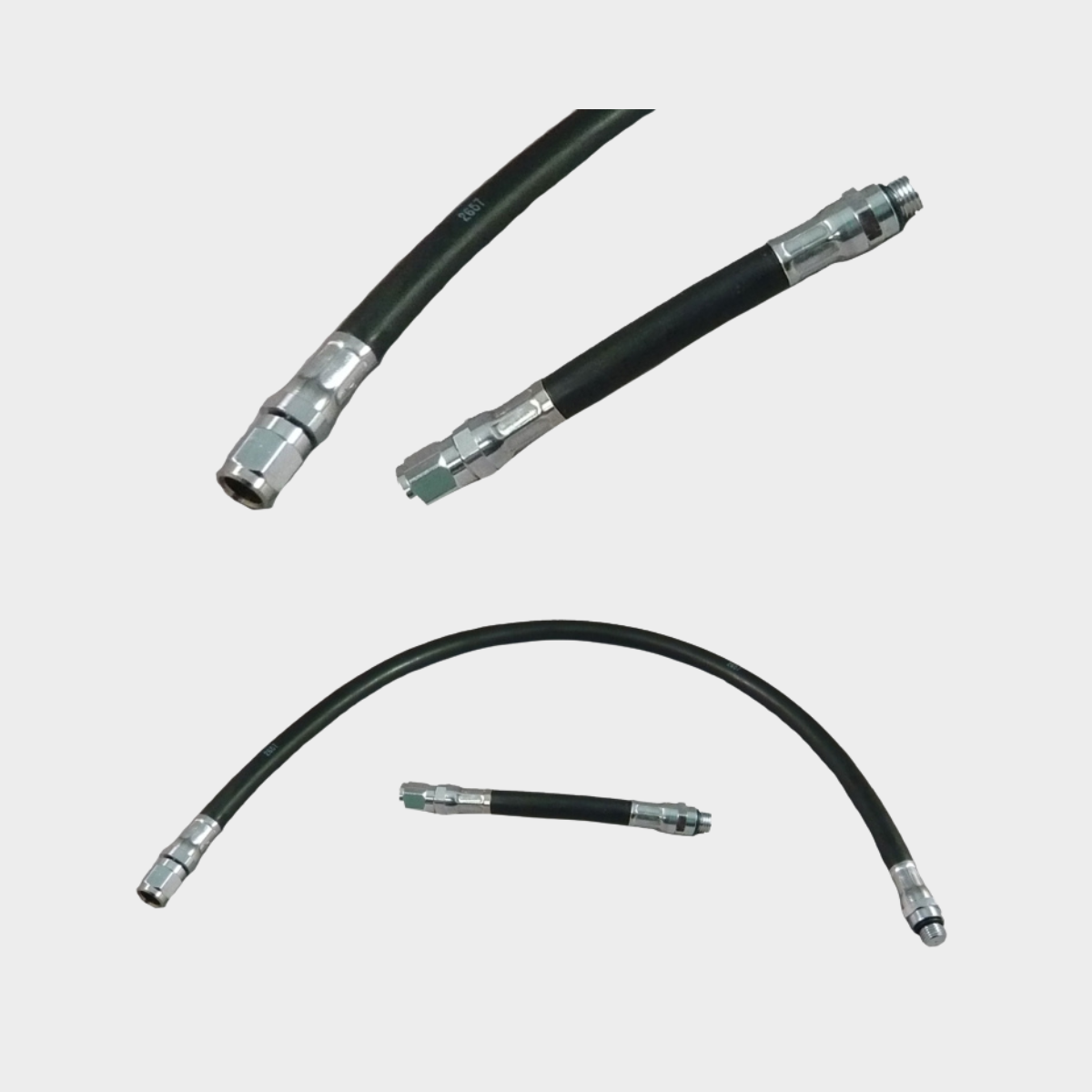 9"(17cm) sidemount high pressure hose