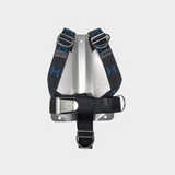 Stainless steel backplate, harness and Cinch upgrade w/ Ext Bolt