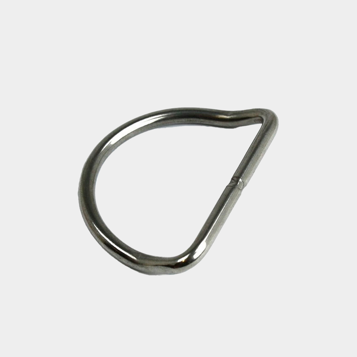 D ring bent 2 inch AL black hard coat