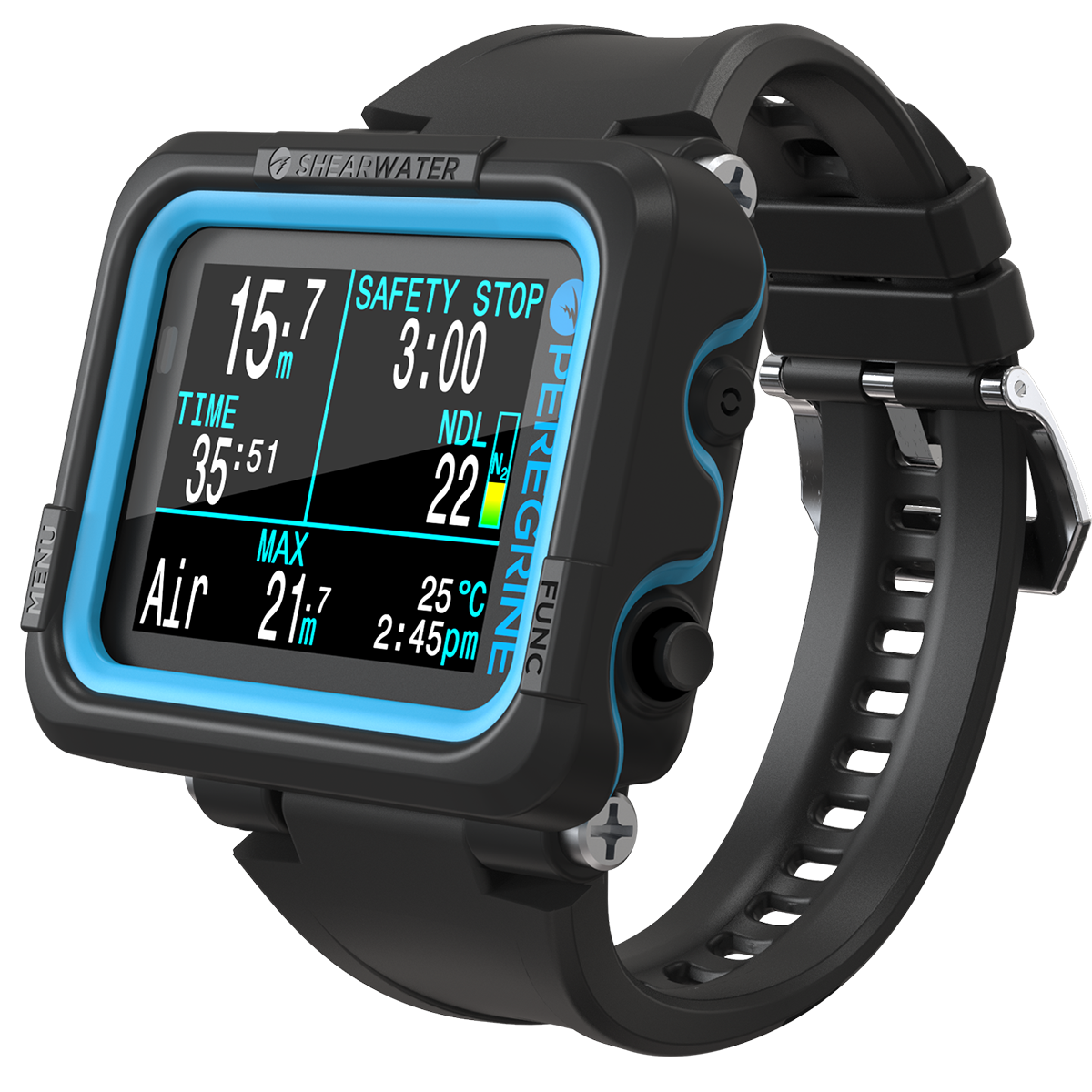 Peregrine Black / Cyan