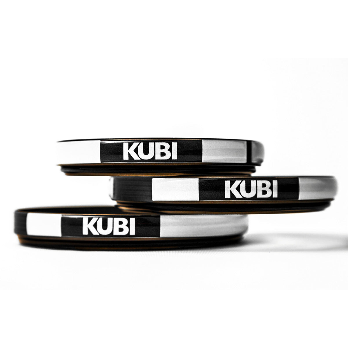 KUBI anodised aluminium rings